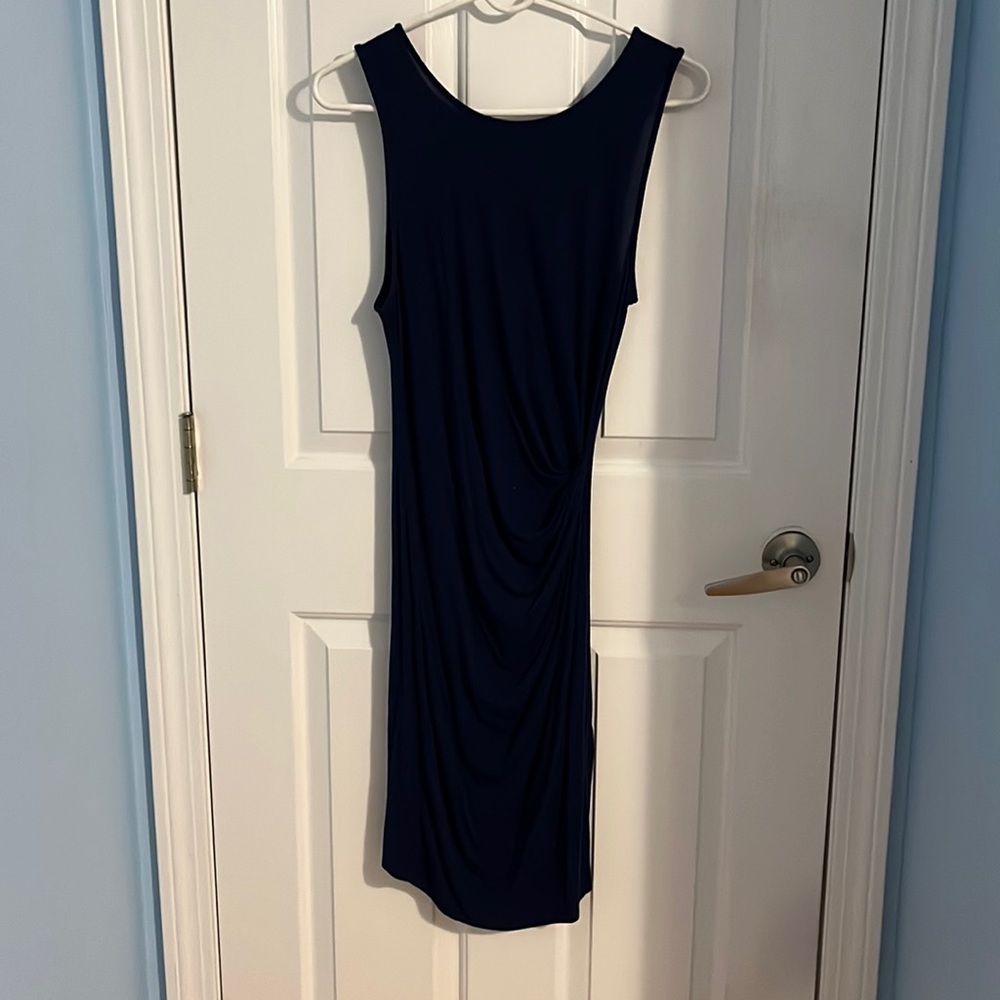 Brand- Heart and hips. Color- dark/navy blue. Size- Women’s medium